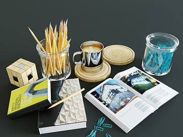 现代办公用品与办公室日用品 SU模型下载与销售新趋势